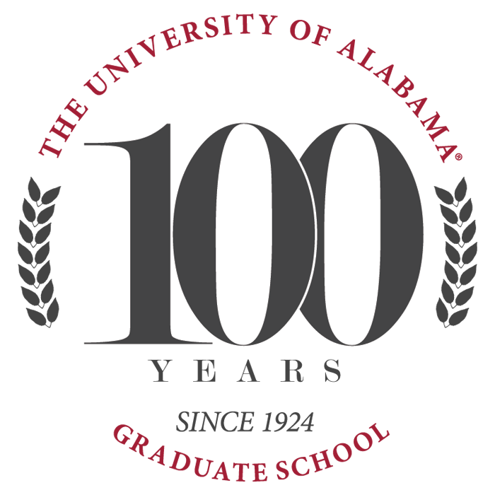 Logo of Graduate School's 100th anniversary